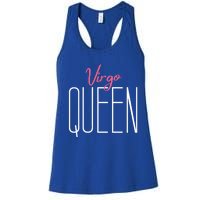 Virgo Queen / Classy Virgo Sign Birthday Astrology Gift Women's Racerback Tank