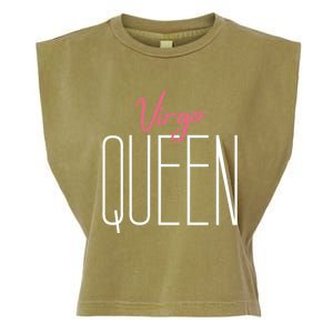 Virgo Queen / Classy Virgo Sign Birthday Astrology Gift Garment-Dyed Women's Muscle Tee