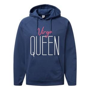 Virgo Queen / Classy Virgo Sign Birthday Astrology Gift Performance Fleece Hoodie