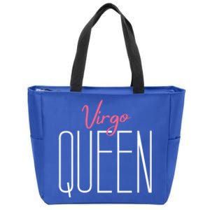 Virgo Queen / Classy Virgo Sign Birthday Astrology Meaningful Gift Zip Tote Bag