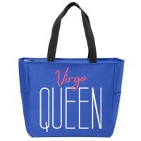 Virgo Queen / Classy Virgo Sign Birthday Astrology Meaningful Gift Zip Tote Bag