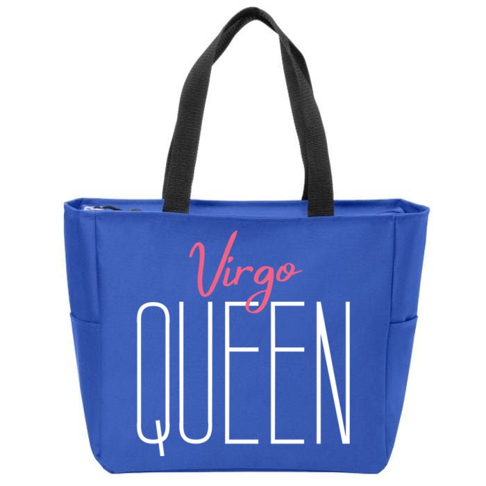 Virgo Queen / Classy Virgo Sign Birthday Astrology Meaningful Gift Zip Tote Bag