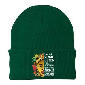 Virgo Queen Cute Gift Astrology Zodiac Virgo Gift Knit Cap Winter Beanie