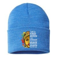 Virgo Queen Cute Gift Astrology Zodiac Virgo Gift Sustainable Knit Beanie