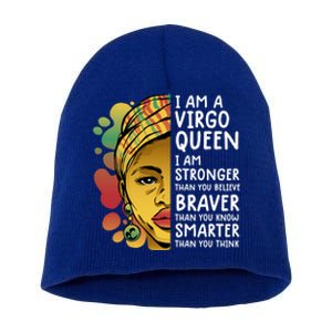 Virgo Queen Cute Gift Astrology Zodiac Virgo Gift Short Acrylic Beanie