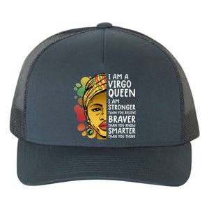 Virgo Queen Cute Gift Astrology Zodiac Virgo Gift Yupoong Adult 5-Panel Trucker Hat