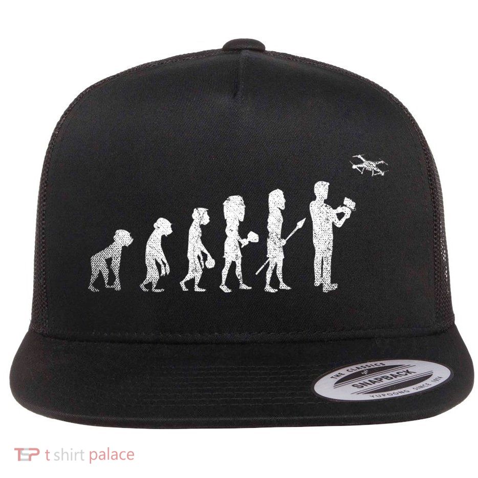 Videographer Quadcopter Drone Pilot Gift Idea Drone Cute Gift Flat Bill Trucker Hat