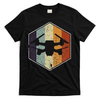 Vintage Quadcopter Fpv Rpv Drone Racer Pilot T-Shirt