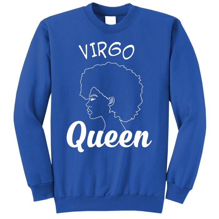 Virgo Queen Horoscope Birthday Gift Cute Gift Tall Sweatshirt