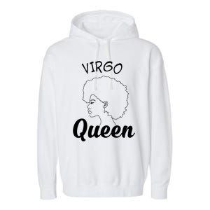 Virgo Queen Horoscope Birthday Gift Cute Gift Garment-Dyed Fleece Hoodie