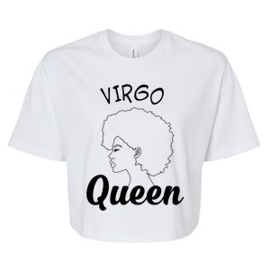 Virgo Queen Horoscope Birthday Gift Gift Bella+Canvas Jersey Crop Tee