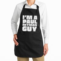Vintage Quote Im A Paul Meme Heyman Guy Funny Retro Basic Apron