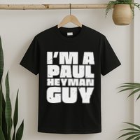 Vintage Quote Im A Paul Meme Heyman Guy Funny Retro Basic T-Shirt