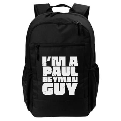 Vintage Quote Im A Paul Meme Heyman Guy Funny Retro Basic Backpack