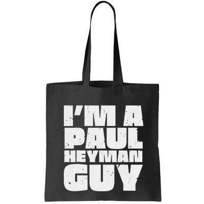 Vintage Quote Im A Paul Meme Heyman Guy Funny Retro Basic Bag
