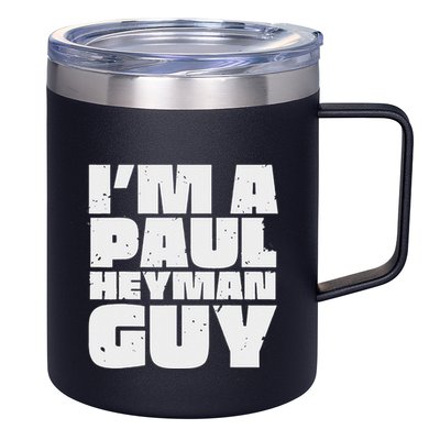 Vintage Quote Im A Paul Meme Heyman Guy Funny Retro Basic 12oz Stainless Steel Coffee Mug