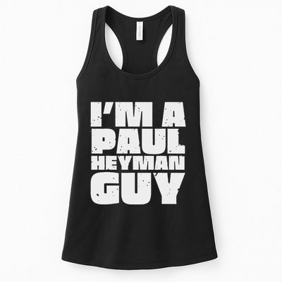 Vintage Quote Im A Paul Meme Heyman Guy Funny Retro Basic Womens Tank Top
