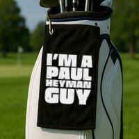 Vintage Quote Im A Paul Meme Heyman Guy Funny Retro Basic Golf Towel