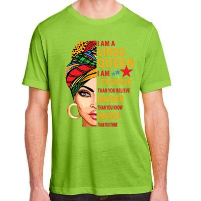 Virgo Queen I Am Stronger Birthday Gift For Virgo Zodiac Adult ChromaSoft Performance T-Shirt