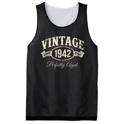 Vintage Quality Made In 1942 Classic Birthday Mesh Reversible Basketball Jersey Tank