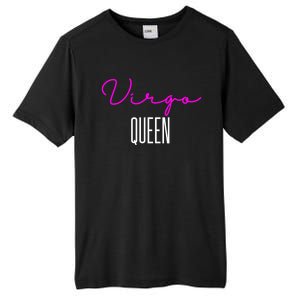 Virgo Queen Pink Writing / Funny Zodiac Virgo Birthday Great Gift Tall Fusion ChromaSoft Performance T-Shirt