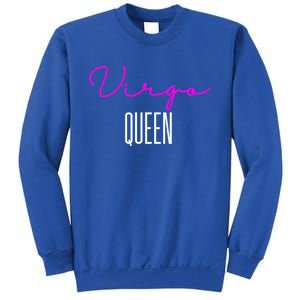 Virgo Queen Pink Writing / Funny Zodiac Virgo Birthday Great Gift Sweatshirt