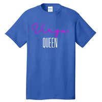 Virgo Queen Pink Writing / Funny Zodiac Virgo Birthday Great Gift Tall T-Shirt