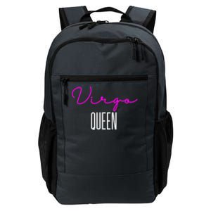 Virgo Queen Pink Writing / Funny Zodiac Virgo Birthday Great Gift Daily Commute Backpack