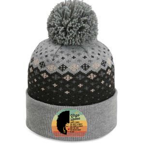 Virgo Queen Personality Qualities Melanin Great Gift The Baniff Cuffed Pom Beanie