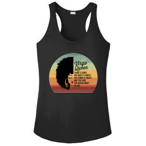 Virgo Queen Personality Qualities Melanin Great Gift Ladies PosiCharge Competitor Racerback Tank