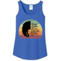 Virgo Queen Personality Qualities Melanin Great Gift Ladies Essential Tank