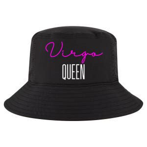 Virgo Queen Pink Writing / Funny Zodiac Virgo Birthday Cute Gift Cool Comfort Performance Bucket Hat