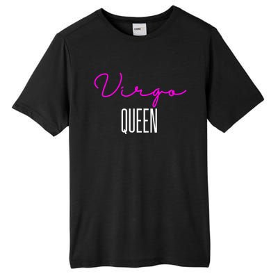 Virgo Queen Pink Writing / Funny Zodiac Virgo Birthday Cute Gift Tall Fusion ChromaSoft Performance T-Shirt