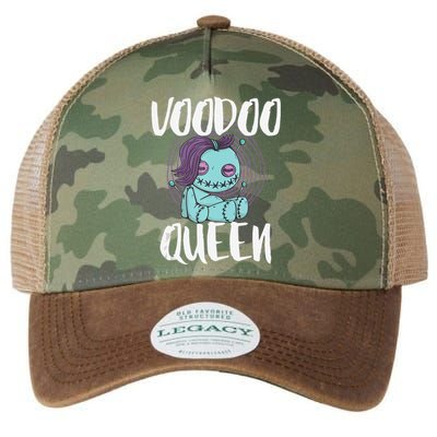 Voodoo Queen Pastel Goth Creepy Cute Voodoo Doll Legacy Tie Dye Trucker Hat