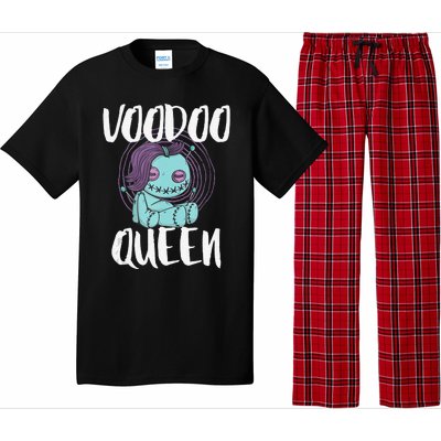 Voodoo Queen Pastel Goth Creepy Cute Voodoo Doll Pajama Set