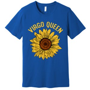 Virgo Queen Sunflower Birthday Gift Gift Premium T-Shirt