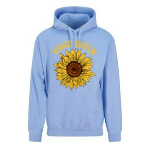 Virgo Queen Sunflower Birthday Gift Gift Unisex Surf Hoodie