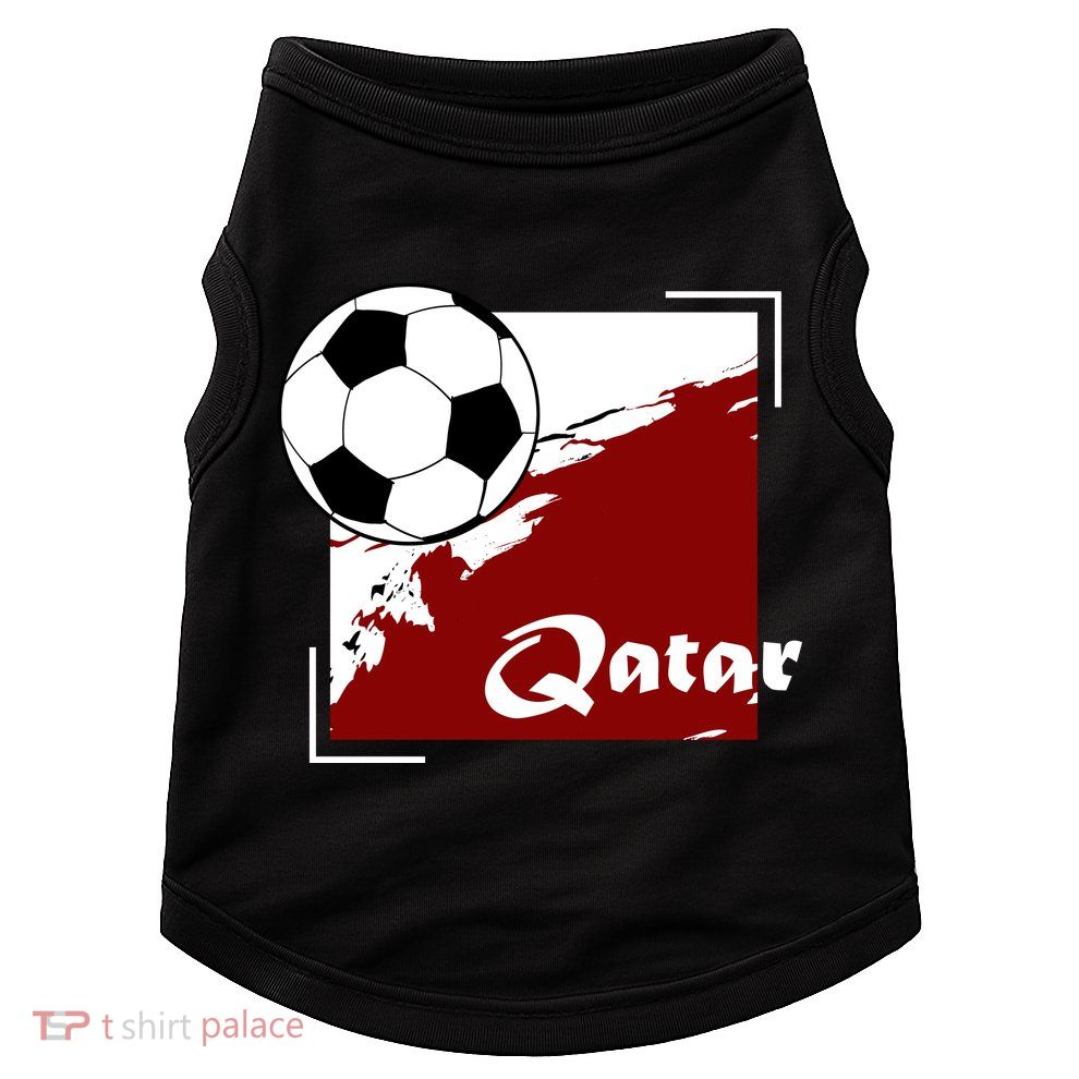 Vintage Qatar Soccer Futbol Doggie Tank