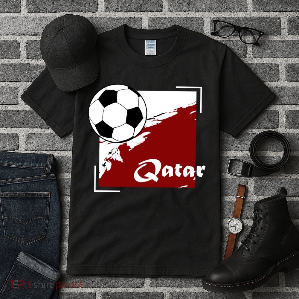 Vintage Qatar Soccer Futbol Tall T-Shirt