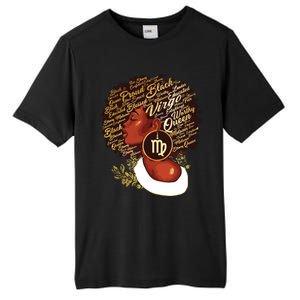 Virgo Queen Sweet As Candy Birthday Gift For Black Women Tall Fusion ChromaSoft Performance T-Shirt