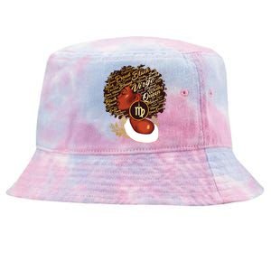 Virgo Queen Sweet As Candy Birthday Gift For Black Women Tie-Dyed Bucket Hat