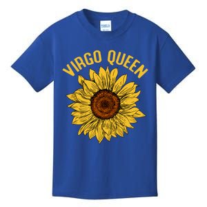 Virgo Queen Sunflower Birthday Gift Great Gift Kids T-Shirt