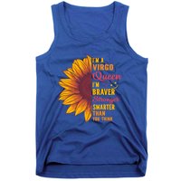 Virgo Queen Sunflower Zodiac Sign Horoscope Birthday Gift Tank Top