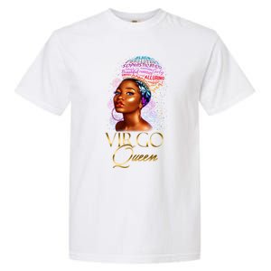 Virgo Queen September Phenoally Black Birthday Gift Garment-Dyed Heavyweight T-Shirt