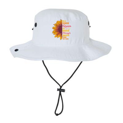 Virgo Queen Sunflower Zodiac Sign Horoscope Birthday Meaningful Gift Legacy Cool Fit Booney Bucket Hat