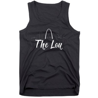 Vintage Quote The Lou St. Louis Missouri Tank Top