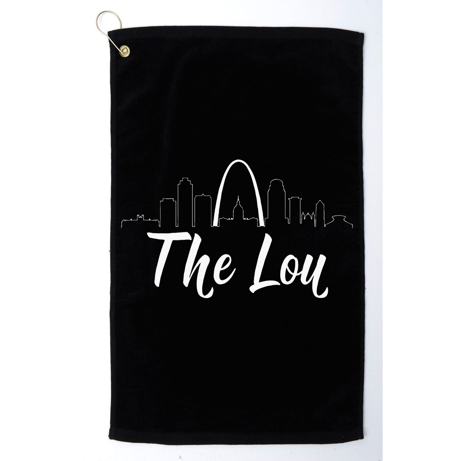 Vintage Quote The Lou St. Louis Missouri Golf Towel
