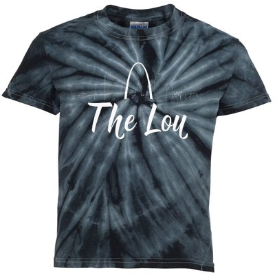 Vintage Quote The Lou St. Louis Missouri Kids Tie-Dye T-Shirt