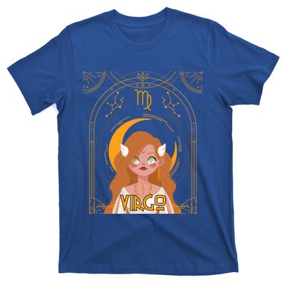 Virgo Queen Virgo Birthday Zodiac Astrological Signs Gift T-Shirt