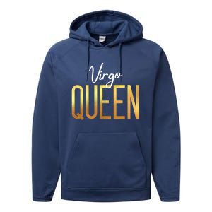 Virgo Queen / Virgo Birthday Month Astrology Sign Gift Performance Fleece Hoodie